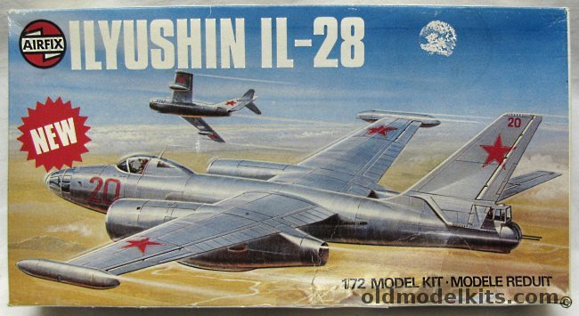 Airfix 1/72 Ilyushin IL-28 Beagle - USSR / China / Poland, 04010-9 plastic model kit